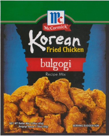 (image for) McCORMICK KOREAN FRIED CHICKEN BULGOGI RECIPE MIX