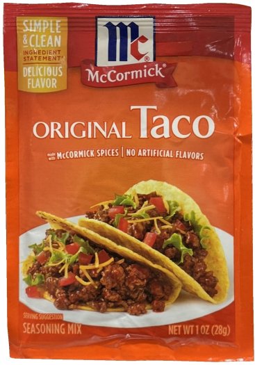 (image for) McCORMICK ORIGINAL TACO SEASONING MIX