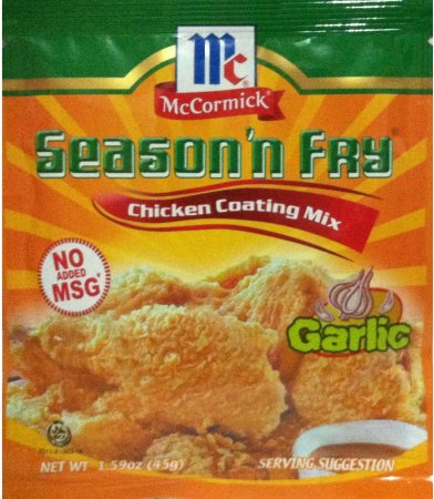 (image for) McCORMICK SEASON'N FRY CHICKEN COATING MIX GARLIC