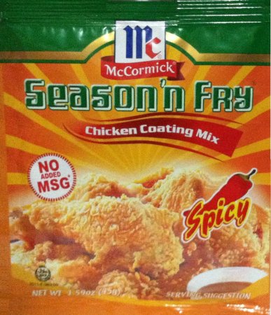 (image for) McCORMICK SEASON'N FRY CHICKEN COATING MIX SPICY