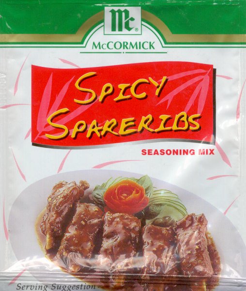 (image for) McCORMICK SPICY SPARERIBS SEASONING MIX