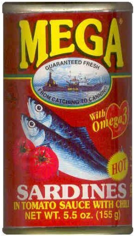 (image for) MEGA SARDINES IN TOMATO SAUCE WITH CHILI