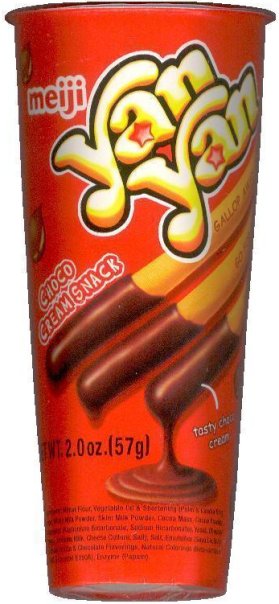 (image for) YAN YAN CHOCOLATE CREAM DIP SNACK