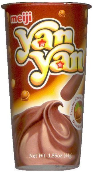 (image for) YAN YAN CHOCOLATE HAZELNUT CREAM SNACK