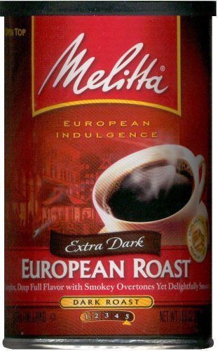 (image for) MELITTA EUROPEAN ROAST EXTRA DARK COFFEE