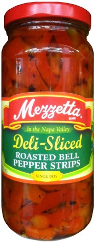 (image for) MEZZETTA DELI-SLICED ROASTED BELL PEPPER STRIPS