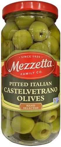 (image for) MEZZETTA ITALIAN CASTELVETRANO PITTED OLIVES