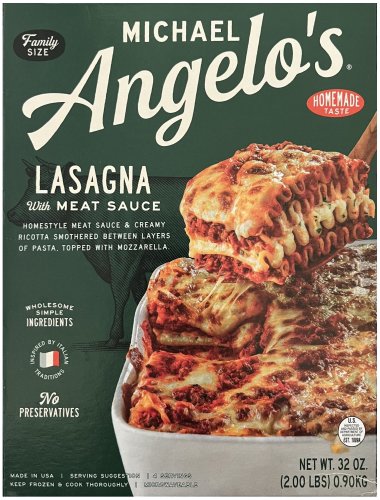 (image for) MICHAEL ANGELO'S LASAGNA WITH MEAT SAUCE FAMILY SIZE