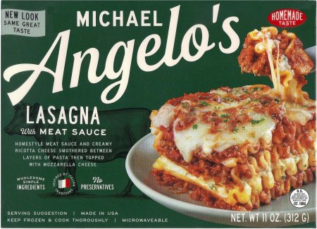 (image for) MICHAEL ANGELO'S LASAGNA WITH MEAT SAUCE