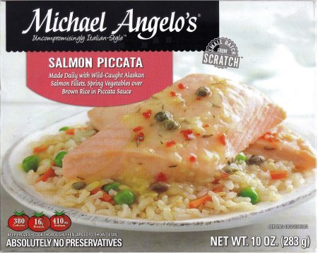 (image for) MICHAEL ANGELO'S SALMON PICCATA