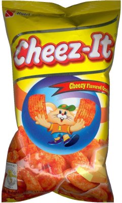 (image for) CHEEZ-IT CHEEZY FLAVORED CRACKERS