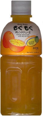 (image for) MOGU MOGU ORANGE JUCE DRINK WITH NATA DE COCO