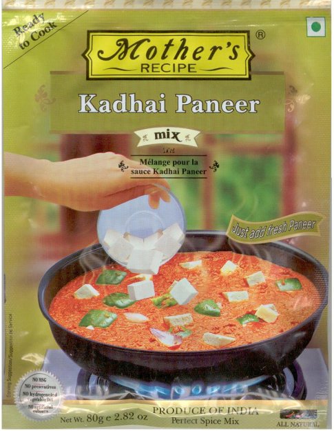 (image for) MOTHER'S RECIPE KADHAI PANEER MIX