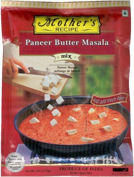 (image for) MOTHER'S RECIPE PANEER BUTTER MASALA MIX