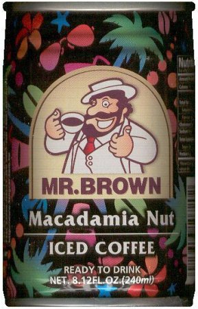 (image for) MR. BROWN ICED COFFEE MACADAMIA NUT