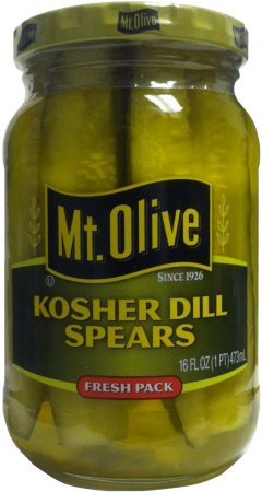 (image for) MT. OLIVE KOSHER DILL SPEARS