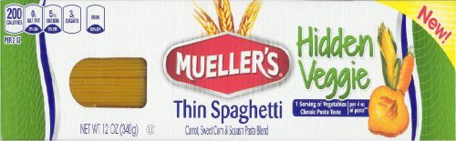 (image for) MUELLER'S SPAGHETTI HIDDEN VEGGIE THIN