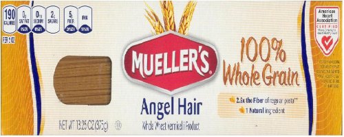 (image for) MUELLER'S ANGEL HAIR PASTA WHOLE WHEAT VERMICELLI