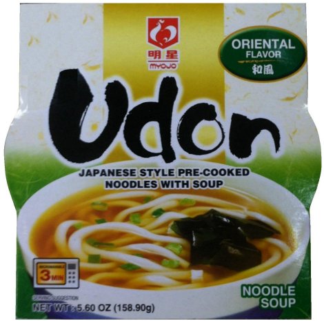 (image for) MYOJO UDON JAPANESE STYLE PRE-COOKED NOODLES WITH SOUP