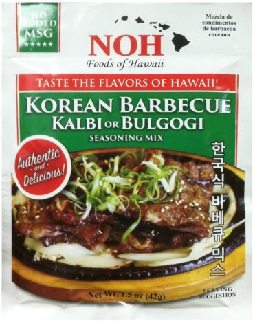 (image for) NOH KOREAN BARBECUE KALBI BULGOGI SEASONING MIX