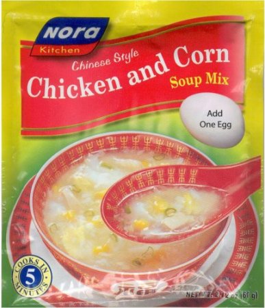 (image for) NORA CHICKEN & CORN CHINESE STYLE SOUP MIX