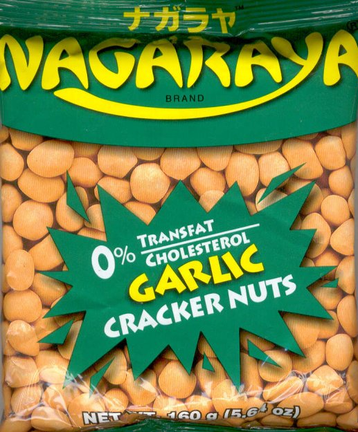 (image for) NAGARAYA CRACKER NUTS GARLIC