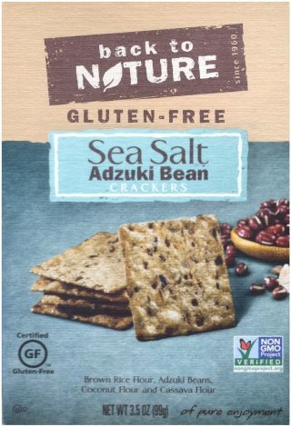 (image for) BACK TO NATURE SEA SALT ADZUKI BEAN CRACKERS