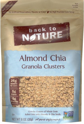 (image for) BACK TO NATURE ALMOND CHIA GRANOLA CLUSTERS