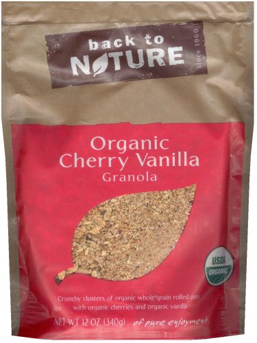 (image for) BACK TO NATURE ORGANIC CHERRY VANILLA GRANOLA