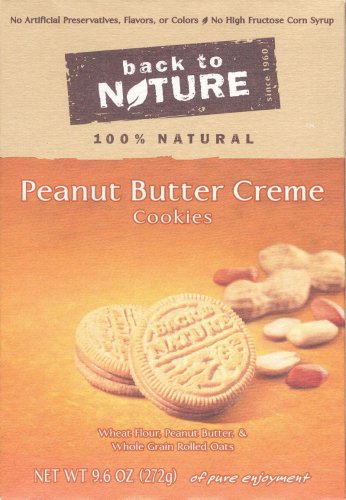 (image for) BACK TO NATURE PEANUT BUTTER CREAM COOKIES