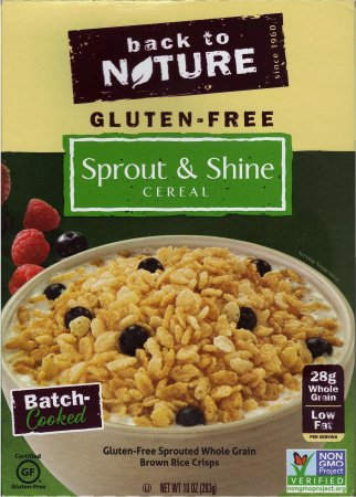 (image for) BACK TO NATURE SPROUT & SHINE CEREAL