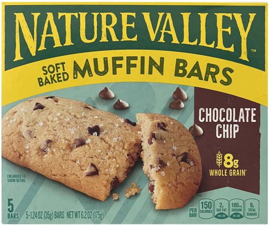 (image for) NATURE VALLEY SOFT BAKED MUFFIN BARS CHOCOLATE CHIP