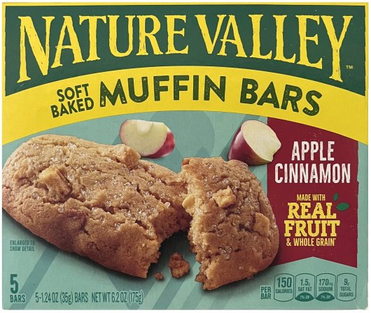 (image for) NATURE VALLEY SOFT BAKED MUFFIN BARS APPLE CINNAMON