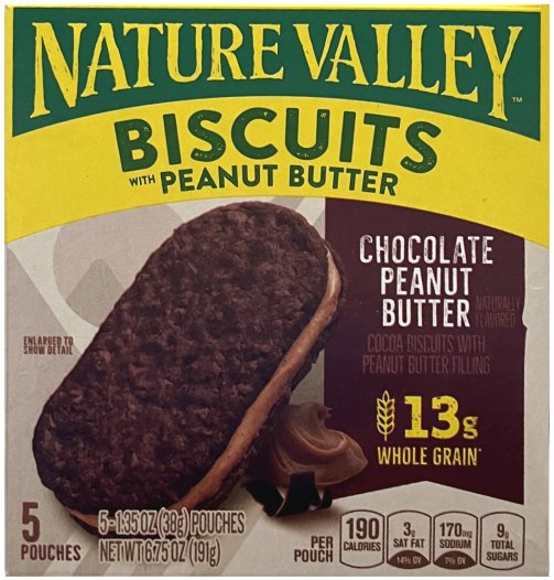 (image for) NATURE VALLEY BISCUITS WITH PEANUT BUTTER