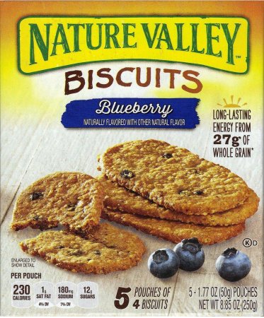 (image for) NATURE VALLEY BISCUITS WITH BLUEBERRY