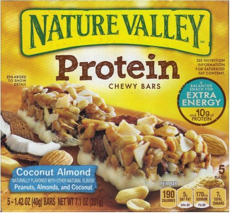 (image for) NATURE VALLEY PROTEIN COCONUT ALMOND BAR