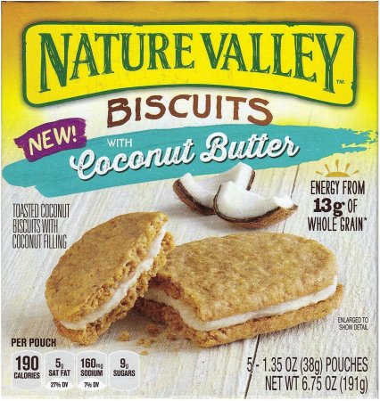 (image for) NATURE VALLEY BISCUITS WITH COCONUT BUTTER