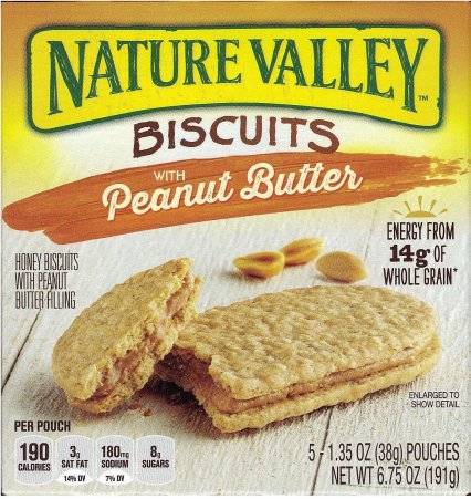 (image for) NATURE VALLEY BISCUITS WITH PEANUT BUTTER