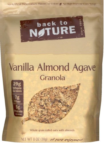 (image for) BACK TO NATURE VANILLA ALMOND AGAVE GRANOLA