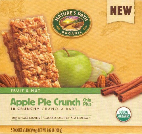 (image for) NATURE'S PATH ORGANIC APPLE PIE CRUNCH GRANOLA BAR