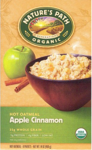 (image for) NATURE'S PATH APPLE CINNAMON OATMEAL