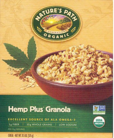 (image for) NATURE'S PATH ORGANIC HEMP PLUS GRANOLA