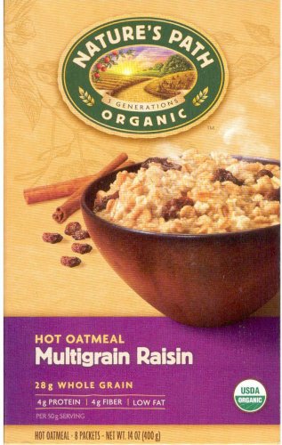 (image for) NATURE'S PATH MULTIGRAIN RAISIN OATMEAL