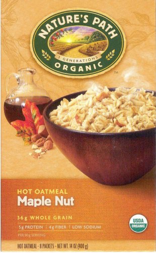 (image for) NATURE'S PATH MAPLE NUT OATMEAL