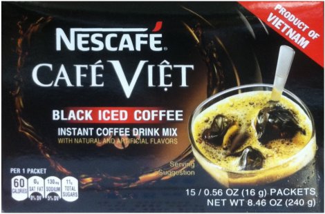 (image for) NESCAFE CAFE VIET BLACK ICED COFFEE