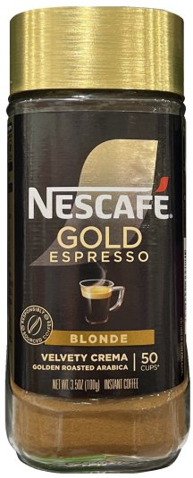 (image for) NESCAFE GOLD EXPRESSO INSTANT COFFEE BLONDE