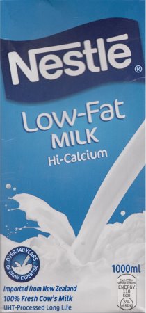 (image for) NESTLE' LOW-FAT MILK HI-CALCIUM