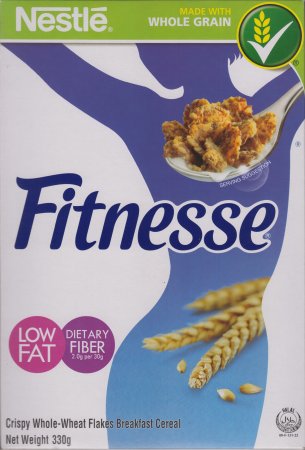 (image for) NESTLE' FITNESSE WHOLE WHEAT BREAKFAST CEREAL