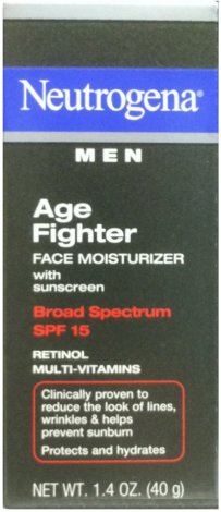 (image for) NEUTROGENA MEN AGE FIGHTER FACE MOISTURIZER WITH SPF15