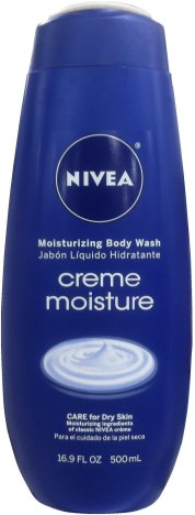 (image for) NIVEA CREME MOISTURE MOISTURIZING BODY WASH CARE FOR DRY SKIN